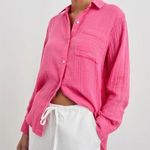 Rails  Ellis Shirt in Hibiscus Size XS Photo 0