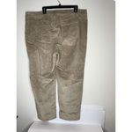 Just My Size JMS  Womens 24W Average Corduroy Pants Brushed Khaki Tan 30 Inseam Photo 3