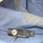 M Made in Italy Casual Blue Dolman Sleeve Crew Neck Dress 100% Cotton Photo 1