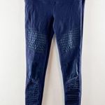 Alo Yoga  Moto Leggings Pants Navy Blue Medium Photo 1