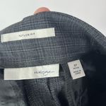 Halogen  Petite Gray Micro Plaid Taylor Fit Bootcut Dress Pants 4P Photo 3