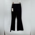 NEW SLVRLAKE Denim Indiana High Rise Flare Jeans Jet Black size 26 Photo 8