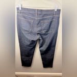 Eileen Fisher  Women's Organic Cotton Dark‎ Blue Stretch Denim Jeans Size 8 Photo 1