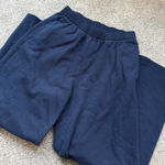Hollister navy  wide leg sweatpants Photo 0