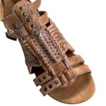 Bed Stu EUC  Leather Claire Caged Sandals
Tan Size 8 Photo 5
