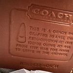 Coach Originals Curve Zip Bag Brass / Hunter Green NWT Photo 8