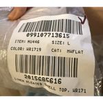 Madewell NWT Size Large or XS Linen Pleated Shell Top Oat Beige Tan Causal Beach Photo 3