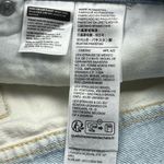 Levi's  High Waisted Mom Denim Jean Cut-Off‎ Shorts Womens Size 30 Blue White NEW Photo 3