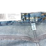 Seven7  Python Indigo Denim Shorts‎ Size 4 Fray Hem Weekend Shorts Photo 4