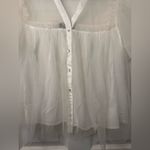 Sunday in Brooklyn  Tulle Swing Blouse Anthropologie Button Down Size XLarge NWT Photo 3