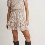 Madewell  Flannel‎ Pull-On Mini Skirt Photo 0