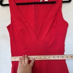 House Of CB  'Cece' Red Rose Plunge Maxi Dress NWOT size‎ S Photo 6