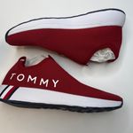 Tommy Hilfiger Aliah Knit Sporty Slip-On Sneakers- Red- Size 8.5 Photo 6