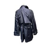 INC  women's XS blue oversized trench coat Photo 2