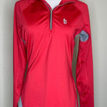 Title Boxing Pink Gray 1/4 Zip Pullover Sz Small Photo 0