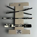 ANTHROPOLOGIE • Silver 3pc Clip Set Photo 1