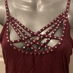 BKE  rhinestone strappy tank top Photo 1