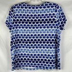 Croft & Barrow Blue White Seashell Pattern T-shirt XXL Photo 1
