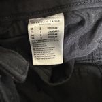 American Eagle Black Distressed Hi-Rise Jegging Crop Jeans Women's 2 Regular Photo 6