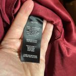 mark. Maroon Dress Sheer Flowy Lined Tie Business Wedding Women Size XXL Purple Photo 4