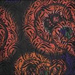 Desigual Skirt Women 2 Black Red Geometric Colorines A-Line Artsy Art to Wear Photo 6