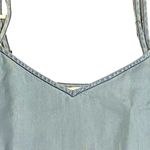 Paige  Chambray Mitzi Cold‎ Shoulder Top Hayette Wash Size XS Photo 3
