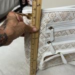 Stone Mountain Accessories Cream and White Crossbody Bag NWOT Photo 6