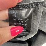 Anthropologie  Pilcro Size XS Juni Ruffled Denim Button Down Shirt Chambray Black Photo 8