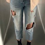 Urban Outfitters BDG Distressed High Rise Cropped Jeans Photo 3