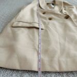 Banana Republic NEW! Tan Beige Double Breasted Sleeveless Blazer Vest Size 6 Photo 9