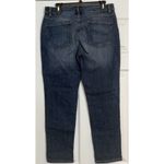 Eileen Fisher Jeans Sz 8 Stretch Mid Rise Medium Wash Denim Blue 32x29 EUC Basic Photo 1