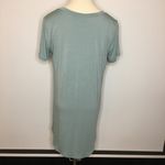 RAE MODE Dusty Blue V Neck Short Sleeve Shirt Small Photo 3