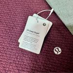 Lululemon All Ease Winter Scarf Heathered Cassis & Black NWT Photo 5
