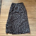 Paige  Delfina Leopard Print Skirt Photo 4