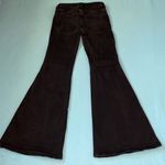 We The Free flared denim jeans high rise black palazzo style size 25 Photo 2