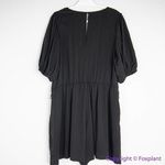 Eloquii NEW  Black  Slouch Puff Half Sleeve Romper Women's Plus‎ Size 20 Photo 8