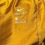 Nike  Dri Fit Mustard Yellow Athletic Shorts Women’s Medium Photo 1