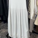 Marella Norcia White Ribbed Knit Maxi Jumper Dress Size M Photo 7
