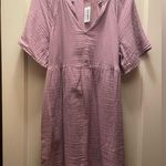 Old Navy  Mauve Short Sleeve Dress Photo 0