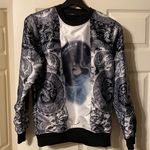 Loverine London ‘Galaxy Goddess’ silky sweatshirt Photo 0