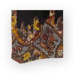 Moschino new Jeans ā Chic Floral Silk Detail Stretch Skirt ā Gunmetal Black ā 8 Photo 6