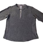 Duluth Trading Henley Womens M Used Gray 35052 Photo 3