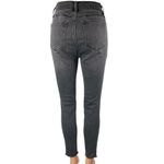 PacSun  Women's Black Super High Rise Jegging Raw Hem Skinny Denim Jeans Size 26 Photo 2
