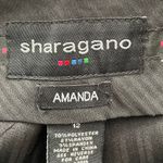Sharagano Amanda Black Striped Business Casual Pants Trousers, size 12 Photo 1