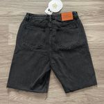 Princess Polly Black Denim Shorts Photo 1