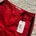 Francesca's New Francesca’s collections denim velvet heart denim jeans, size 28 Photo 4