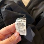 NWT Digs Poplin Chiffon Cape Shirt Black OS Lagenlook Layered Minimal Maximal Size undefined Photo 10