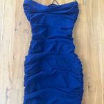 Oh Polly  Blue Mini homecoming dress Photo 0