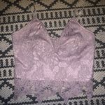 Charlotte Russe Lace Crop Tank Top Photo 0