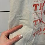 Aerie ‘Thank You’ Cream Crewneck Sweatshirt Photo 4